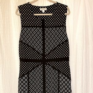 Dress Barn 16 Polka Dot Sleeveless Sundress